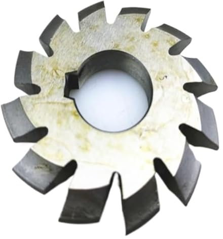 30 Degree Spline Hobs Gear Milling Cutter, M1-M8 Milling Machine High Speed Steel Disk-shaped 1pc(M2*2)