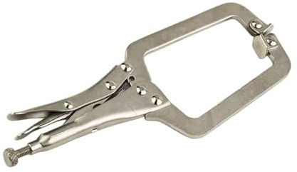 C clamp, Fix Plier Pincer Tong Tenon Locator Grip Vise Lock Jaw Swivel Pad Woodwork C Clamp