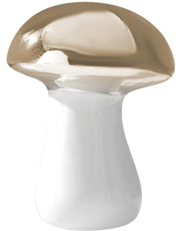 LALAFINA Ceramic Flower Vase Small Mushroom Planter Tabletop Vase for Hydroponic Plants Home Décor for Desk Flower Arrangement