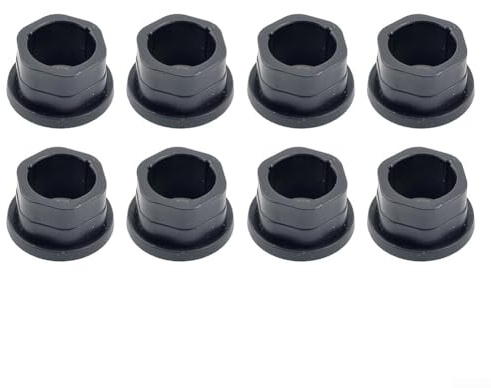 Boccola flangiata per Troy-Bilt e per utensili da esterno Craftsman compatibile con 741-0245 941-0245 748-0245 741-04110 706-15980-01 (8 pezzi)
