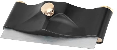 Hyuduo Raschietto per Carte di Legno, Utensile Manuale Professionale in Lega di Alluminio con Ampia Area di Taglio e Forme Multiple per Progetti di Lavorazione del Legno e Carpenteria