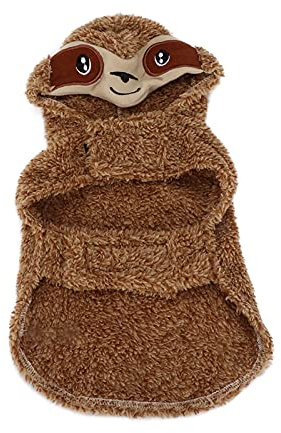 Costume à Capuche pour Chien, vêtements Mignons et Chauds pour Animaux de Compagnie avec Chapeau pour Chiens de Petite et Moyenne Taille, Halloween, Noël, Cosplay, matériau en (XL)