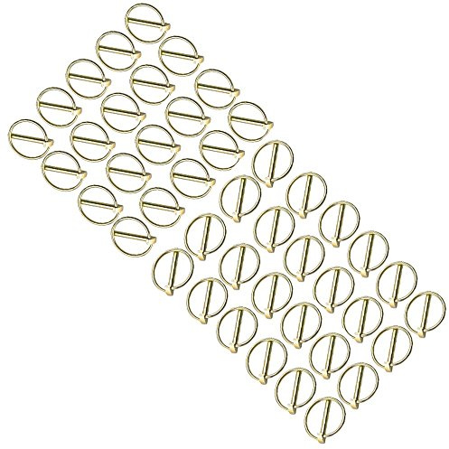 6 mm Blockierzapfen Schelle Schelle (Dreh- und Angelpunkt) Verriegelung 50 Pack