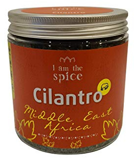 I am the spice Coriandolo Schiacciato foglie di coriandolo Spezie Erbe per Medio Oriente - African Kitchen, 90g