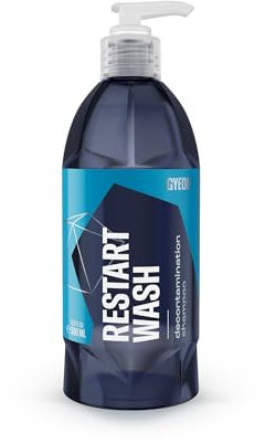 GYEON Q²M RestartWash - Ultimate Ceramic Coating Car Shampoo - Slick & Effective Iron-Removing Car Wash Shampoo - For Bucket or Foam Gun Use - Pre was foam - Car Cleaning - 500 ml