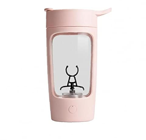 650ml Portable Leakproof Electric Shaker Bottle,Usb Rechargeable Protein Powder Shaker Mixer Cups Water Bottle for Sports Gym