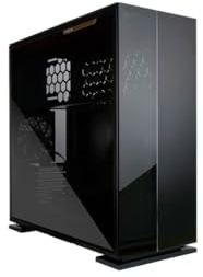 IN WIN IW-315BLK-1AL120 Caja de Torre Media ATX de Aluminio y Vidrio Frontal