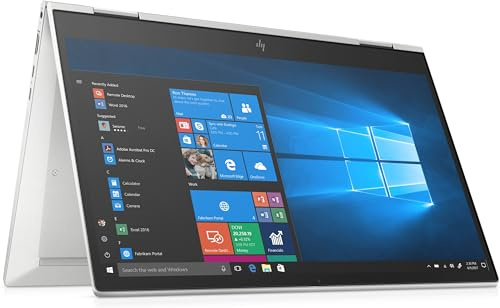 HP EliteBook x360 830 G7 13.3” Convertible 2-in-1 – i5-10210U (4 Cores,4.20 GHz), 1TB PCIe Gen 4.0 x4 NVMe, 16GB DDR4, WIFI 6 & BT 5, UK Keys, Windows 11 Pro (Renewed)
