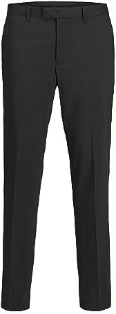 JACK & JONES Jprsolar Trouser Noos Jnr Garçon Pantalon de costume, Noir, 164