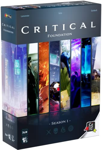 GIGAMIC Critical: Foundation (Staffel 1) | Rollenspiel für Teenager und Erwachsene | ab 14 Jahren | 2 bis 5 Spieler | 30 Minuten