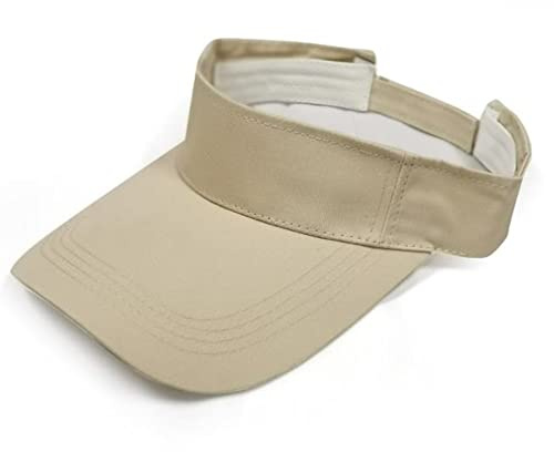 Voarge Sun Visor Cap, Adjustable Sports Caps Empty Top Baseball Cap Summer Sun Visor Hats, Beach Pool Travel Sports Visor for Men and Women