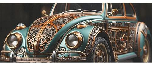 DNOVING 2 Rollen Auto Skulptur Geburtstag Geschenkpapier - 147,3 x 58,4 cm Geschenkpapier für Jungen & Mädchen Geburtstag & Hochzeit GWP-779562831