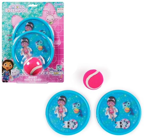 SwimWays Gabby´s Dollhouse wasserfestes Klettballspiel, geeignet für Kinder ab 4 Jahren