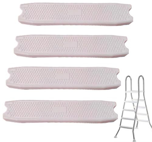 AIBOTY Sostituzione Universale dei Gradini della Scala della Piscina 18 Pollici, Gradino in Plastica Stampata per Impieghi Gravosi Pedale Accessorio per Pedale per Piscina Fuori Terra,4pcs