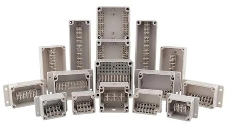 AIRUIXI Boîte de dérivation Boîtier extérieur en Plastique ABS, boîte de jonction à bornes Plates, boîte de dérivation de câbles électriques domestiques(PW-36P 200x200x100mm)