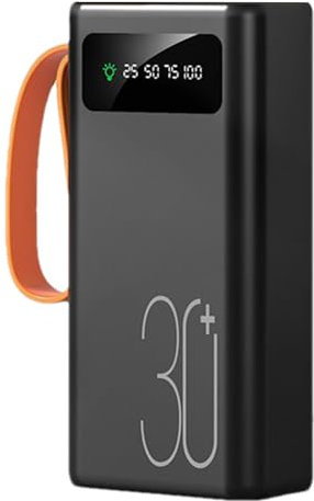 Cargador Solar Power Bank - Power Bank con Panel Solar y Batería Externa - Batería Externa de Larga Duración para Acampada Senderismo y Exteriores