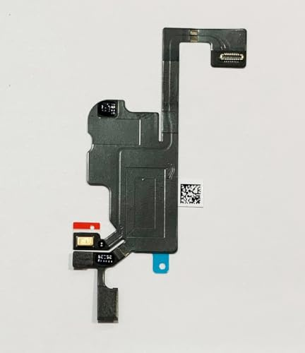 Générique Compatible avec iPhone 13 Series – Nappe écran capteur proximité et lumière Avant Remplacement connecteur ecran Avant avec Support écouteur et Microphone (13)