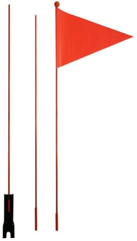 3 banderas reflectantes Bicicletas para niños | Flaros de seguridad de 150