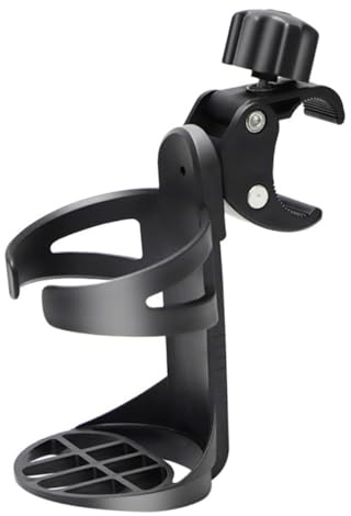 Ciieeo Portavasos para Silla de Ruedas Accesorio Portavasos Desmontable Portabotellas Compacto para Exteriores Soporte para Tazas Asa o Cochecito