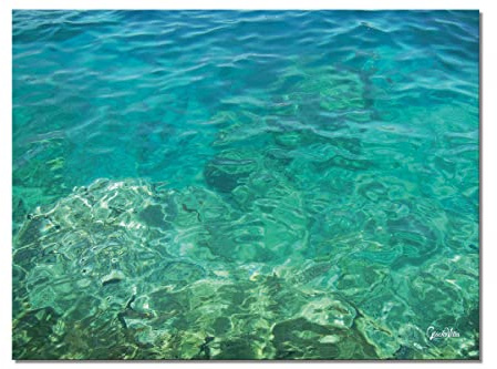 Glücksvilla - Sfaccettatura marina (vetro acrilico 5 mm, 80 x 60 cm)