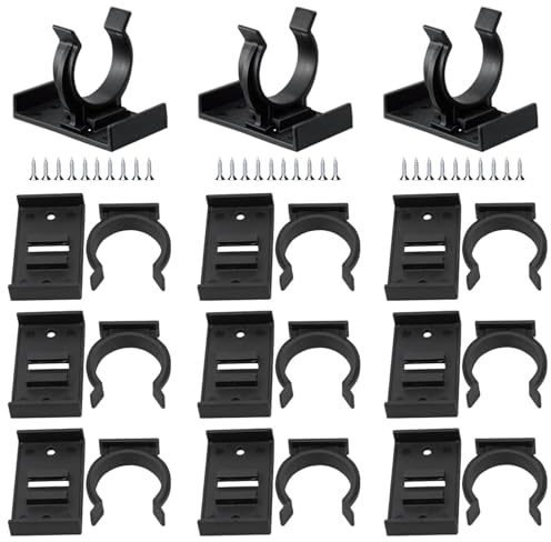 12PCS Kitchen Plinth Leg Clips, Kitchen Kickboard Clips with 30 Screws, Durable Kitchen- Plinth Clips for Secure Kickboard Installation