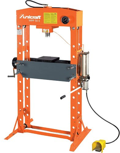UNICRAFT Pressa Idraulica Modello WPP 50 E - Forza Di Compressione 50 T
