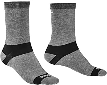 Bridgedale LINER Base Layer Coolmax Liner Boot x 2-Men's- Large-Grey