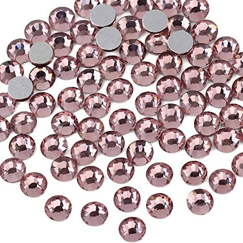 Beadsland 1440 Pezzi Strass Retro Piatto,Cristalli Strass per Unghie,Viola Chiaro,SS20(4,6-4,8 mm)