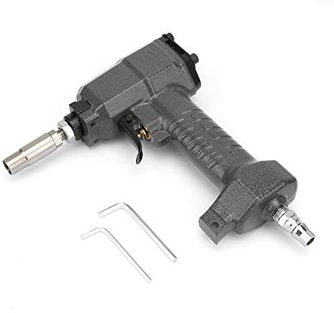 Pistola pneumatica a puntina da disegno 1170 Pistola sparachiodi leggera Regolazione della profondità senza attrezzi per finitura pneumatica