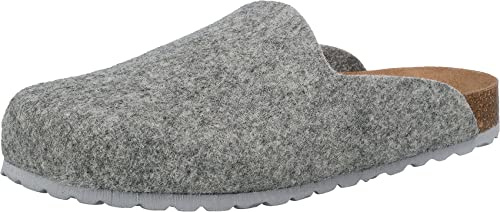 Lico Bioline Filz Nature Unisex Inneskor, Grå, 36 EU
