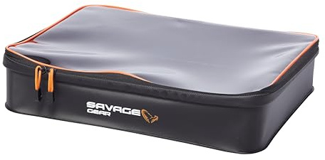 Savage Gear WPMP Lurebag - Borsa impermeabile per esche da pesca, resistente custodia in EVA per esche, piccole scatole per attrezzi, custodia multiuso per attrezzi da pesca Grande