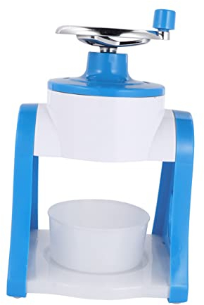 YARNOW Ghiaccio Blu Tritato Manuale Macchina Per Ghiaccio Tritato Mini Per Granite e Bevande Ghiacciate Uso Domestico Stagione Calda