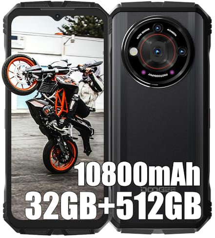 DOOGEE V30 Pro (2024), 32GB + 512GB, Batteria 10800mAh, Dimensity 7050 Octa Core, Rugged 5G Telefoni Cellulari Sbloccati, 200MP + 24MP + 16MP + 32MP Smartphone, Android 13 6,58 pollici