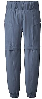 killtec Flicka funktionella byxor/utomhusbyxor med avtagbara ben KOS 134 GRLS PNTS, mörk denim, 176, 43045-000