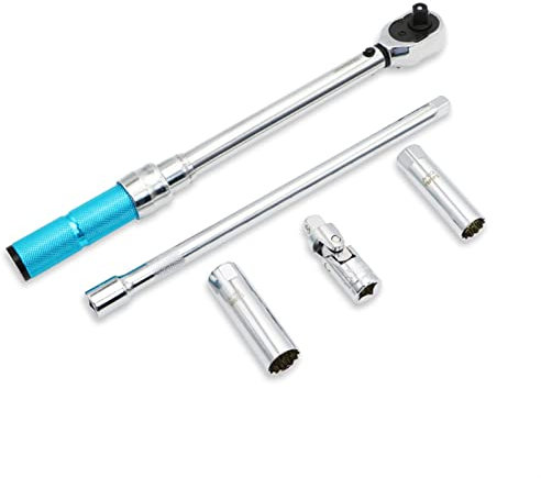 Llaves inglesas, herramientas de plomería, llave inglesa, 5 piezas de 3/8 pulgadas, 5-60 N.m, kit de herramientas de reparación de bicicletas ajustables, llave inglesa de reparación de bicicletas, jue