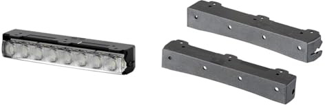 Hella 2PT 980 860-001 LED-Tagfahrleuchte - LEDayLine 15-12V + 8HG 980 864-101 Halter - LEDayLine 15
