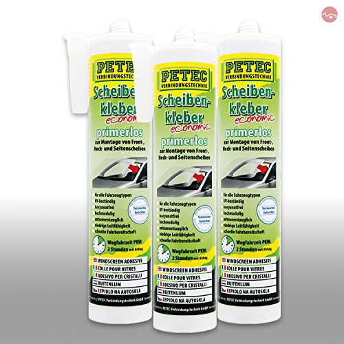 Petec_bundle 3X PETEC SCHEIBENKLEBER Economic KARTUSCHE 290 ML 84290