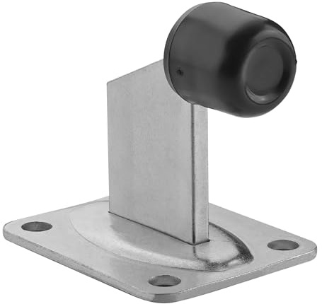 SOTOOLS Torstopper, 100 mm Höhe, verzinkt | Mit Ankerplatte 100 x 80 mm, Türstopper für Rolltore und schwere Türen.