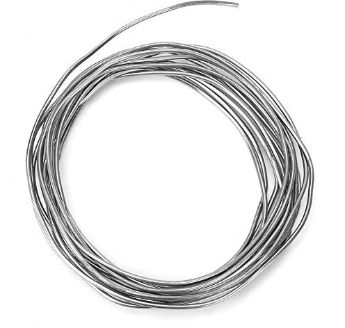 Fil Fourré de Soudure Fil Fourré en Aluminium de Cuivre Tiges de Soudage à Basse Température pour Moteurs de Radiateurs Batteries (1m)