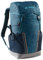 VAUDE Kinderrucksack Jungen & Mädchen Puck petrol, komfortabler Wanderrucksack Kinder 14L, Wetterfester Schulrucksack mit Regenhülle & Lupe, viel Stauraum