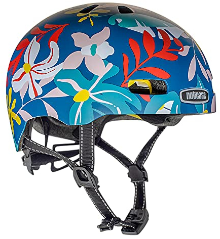 Nutcase, Straßen-, Fahrrad- und Skate-Helm mit MIPS, Tweet Me Matte MIPS, Größe L
