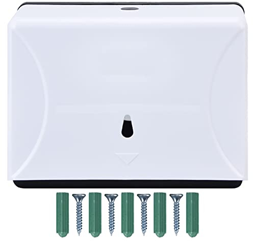 Dispensador de toallas de mano de múltiples pliegues para encimera, dispensador de toallas de papel de mano, soporte de caja de pañuelos dispensador de toallas de papel de baño montado en la pared