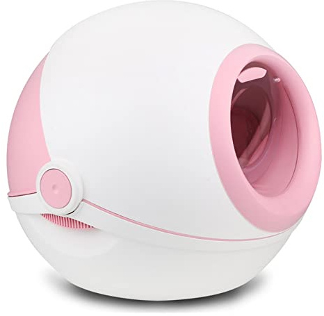 LERORA Lettiera per Gatti autopulente Toilette for Gatti Chiusa Automatic Smart Vassoio Chiuso Toilette for Gatti autopulente Prodotti for Gatti Extra Large(Color3)