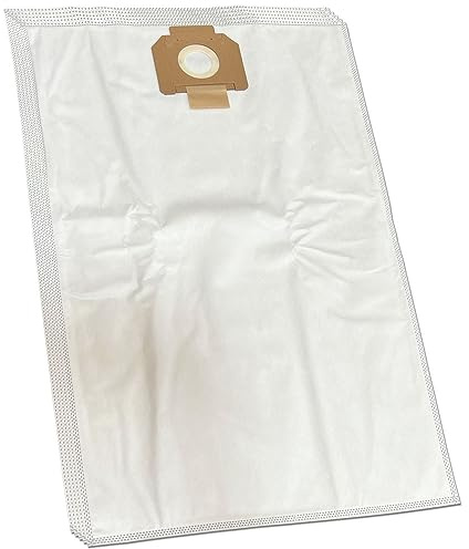 PakTrade 5 Mikrovlies Staubsaugerbeutel Kompatibel mit Nilfisk Attix 33-2L IC - 107412103