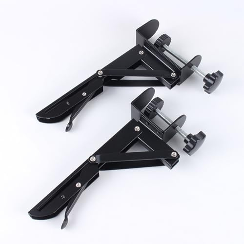 Guanici 2 Pièces Support de Bureau étendu Support Pliable pour Extension de Clavier d'ordinateur Support d'extension Pliable pour Bureaux d'ordinateur et Tables de Bureau (Noir)