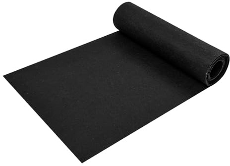 Rouleau de revêtement en feutre pour plantes – 30,5 x 304,8 cm | Rouleau de revêtement en feutre pour plantes | Revêtement noir | Rouleaux de doublure pour panier à fleurs suspendu, jardinière Bo