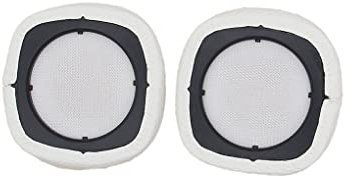 Allayu Cushion Ear Pads Noise Isolation Earphones Earpads Headset Sponge Accessories Replacement for Marshall III Headphones, White