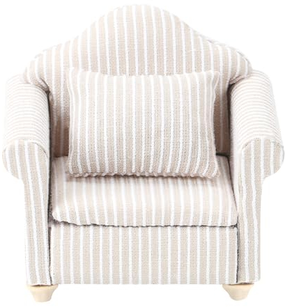 Miniatur Sessel 1/12 Miniatur Möbel Puppenhaus Zubehör Puppenhaus Möbel Puppenhaus Zubehör Holz Miniatur Zubehör