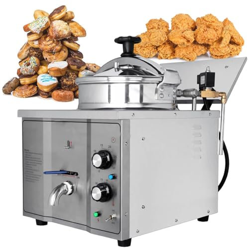 Friggitrice Elettrica Con Cestelli Per Friggere, Timer, Scarichi E Coperchi, Macchina Per Friggere Commerciale Da Banco, Per Ristoranti E Cucine Domestiche,220V