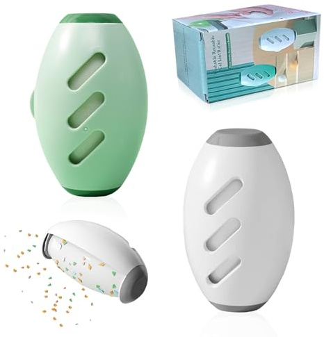 SZSMW 2 Rimuovi Peli Animali - Levapelucchi Adesivo - Washable Sticky Roller - Può Rimuovere Efficacemente Lanugine,Polvere,Peli di Animali Domestici E Altri Inquinanti da Vestiti
